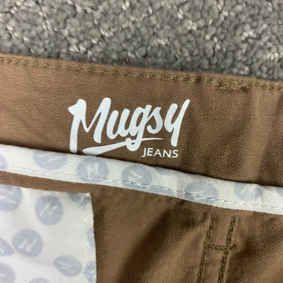 Mugsy Jeans Belmonts Chino Pants Men's 40 x 30 Measures 41 x 29.5 Brown Tan - Picture 7 of 15